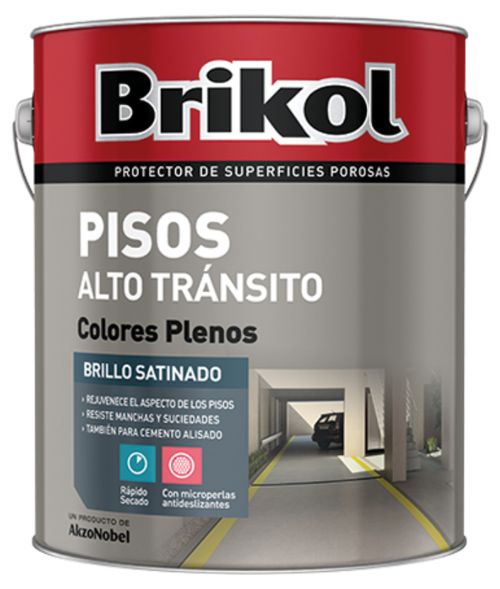 Brikol Pisos 4L Negro