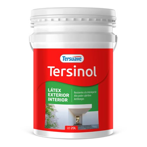 Latex Tersinol Exterior Interior Blanco Mate 20L