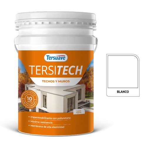 Tersitech Techos y Muros Poliuretano 20Kg Blanco
