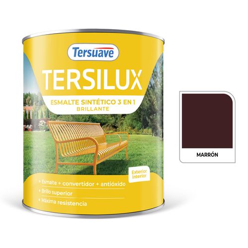 Esmalte Sintetico Brillante 0,25L Marron Tersuave