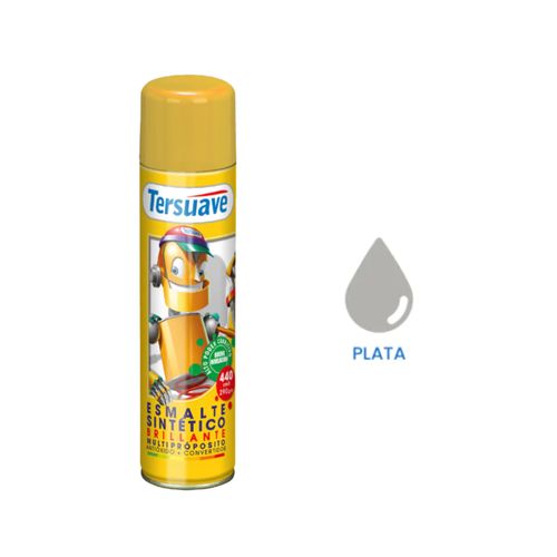 Aerosol 440Cc Plata Brillante