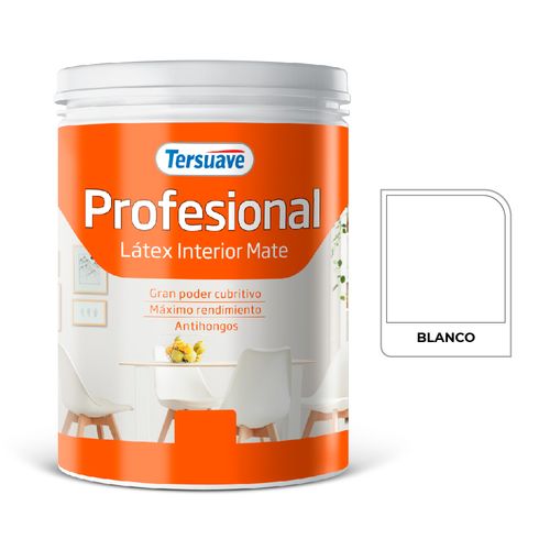 Latex Interior Profesional Blanco Mate 1L Tersuave