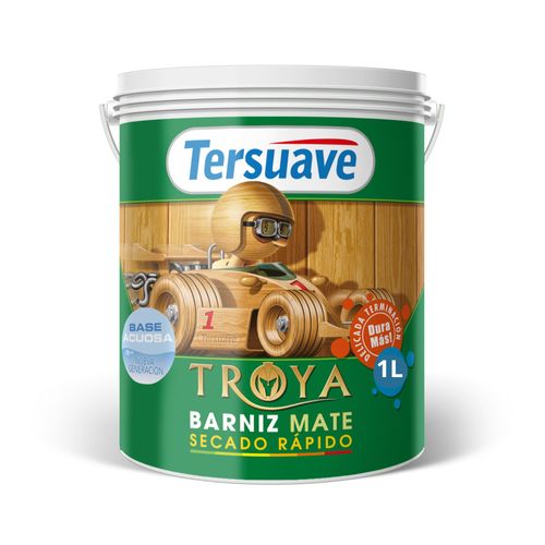 Barniz Acuoso Mate 1L