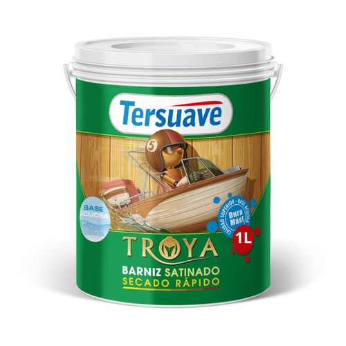 Barniz Acuoso Satinado 1L