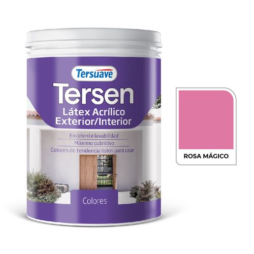 Latex Interior Tersen Mate 1L Rosa Magico