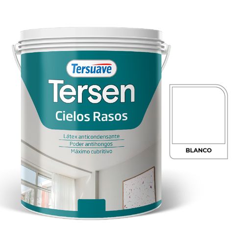 Latex Cielorrasos Mate Blanco 4L Tersuave