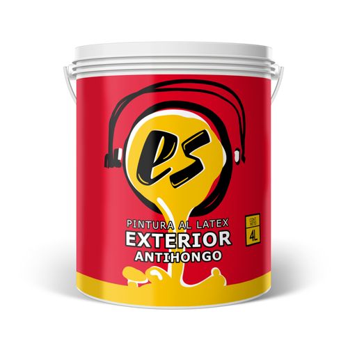 Latex Es Exterior Blanco Mate 4L