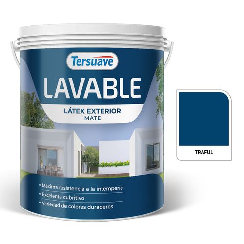 Latex Exterior Lavable Mate 4L Traful