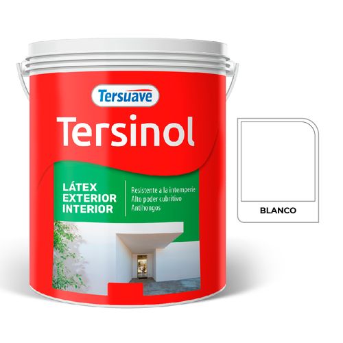 Latex Tersinol Exterior Interior Blanco Mate 4L