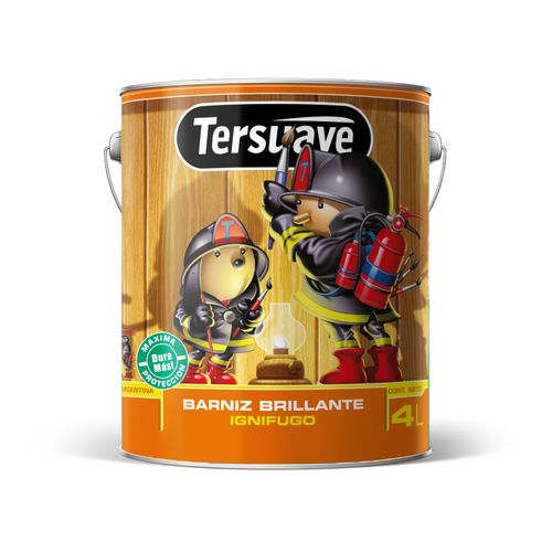 Barniz Ignifugo 4L Brillante Tersuave