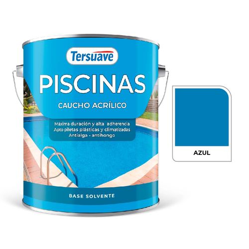 Piscinas Solvente 4L Azul