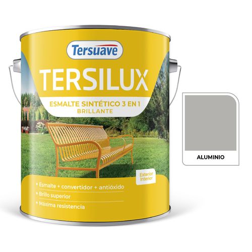 Esmalte Sintetico Brillante 4L Aluminio Tersuave