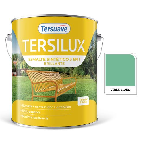 Esmalte Sintetico Brillante 4L Verde Claro Tersuave