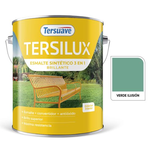 Esmalte Sintetico Brillante 4L Verde Ilusion Tersuave