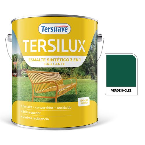 Esmalte Sintetico Brillante 4L Verde Ingles Tersuave