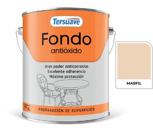Fondo Antióxido Mate 4L Marfil Tersuave
