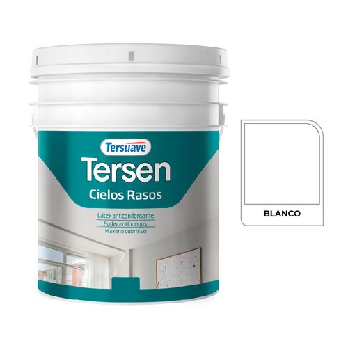 Latex Cielorrasos Mate Blanco 10L Tersuave