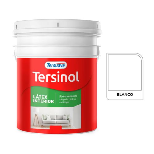 Latex Tersinol  Interior Blanco Mate 10L
