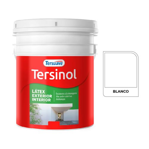 Latex Tersinol Exterior Interior Blanco Mate 10L