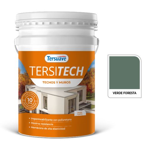 Tersitech Techos y Muros Poliuretano  20Kg Verde For