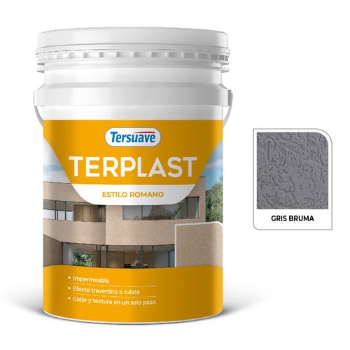 Terplast Romano M 30Kg Gris Bruma