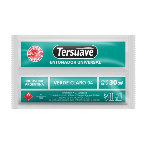 Entonadores 30 Cc Verde Claro