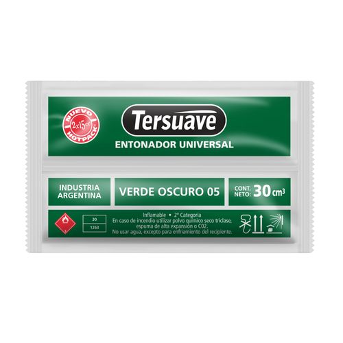 Entonadores 30 Cc Verde Oscuro
