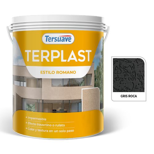 Terplast Romano M 6Kg Gris Roca