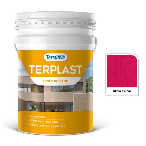 Terplast Romano M 30Kg Rojo Fresa