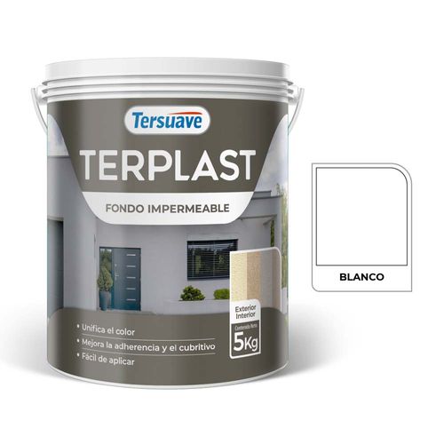 Terplast Fondo Impermeable   5Kg Blanco-Base