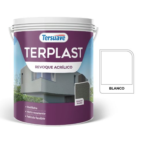 Terplast Revoq Acril Rodillable 5Kg Blanco