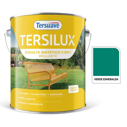 Esmalte Sintetico Brillante 4L Verde Esmeralda   Tersuave