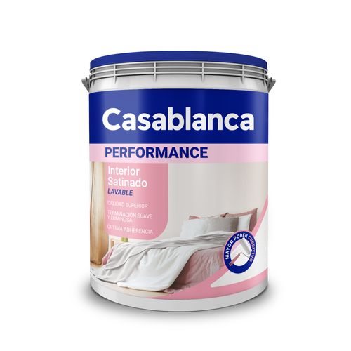 Latex Interior Satinado Performance 20L Blanco