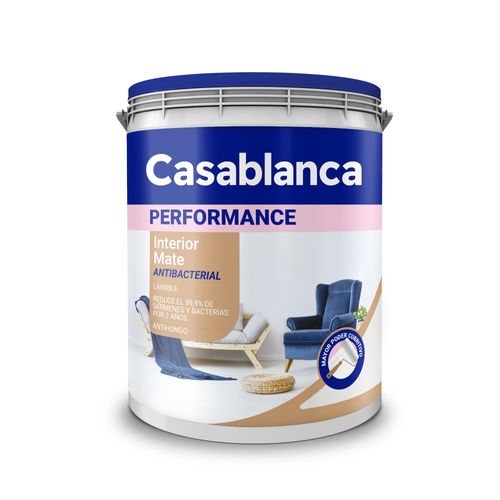 Latex Interior Mate Performance 20L Blanco