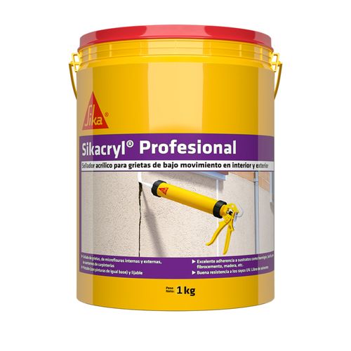 Sikacryl Profesional 1Kg Grietas/Fisuras