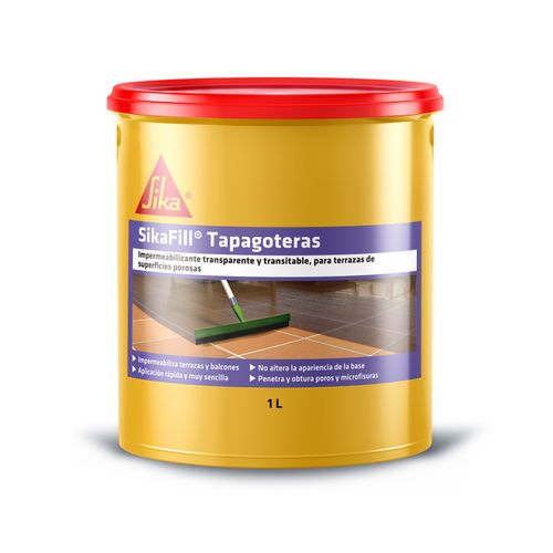 Tapagoteras Sikafill 1Lt Transparente