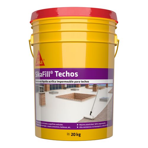Membrana Liquida Sikafill Techos 20kg Blanco