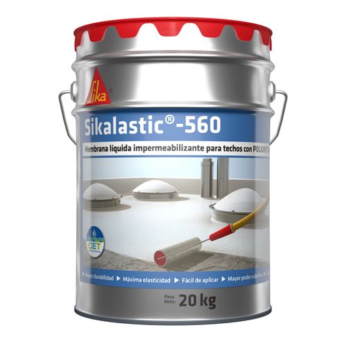 Membrana Poliuretanica Sikalastic 560 20Kg Rojo