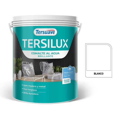 Esmalte Acuoso Brillante 4L Blanco