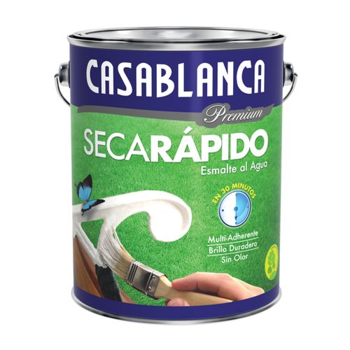 Esmalte Acuoso Satinado 1L Blanco
