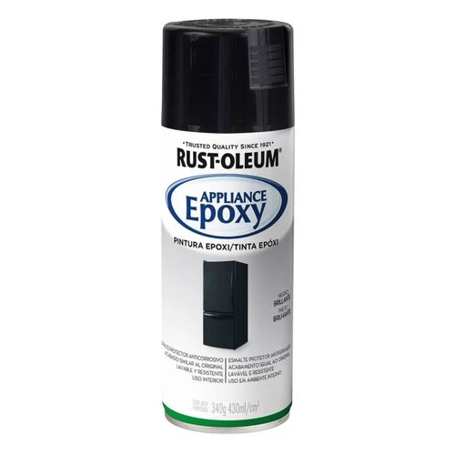 Aerosol Epoxi Negro Brillante 340G