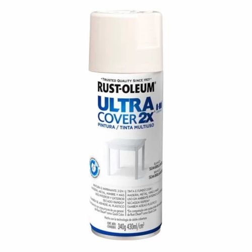 Aerosol Ultra Cover Blanco SemiBrillo 340G