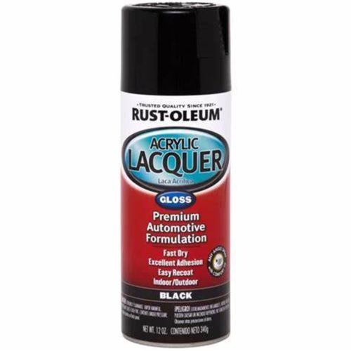 Aerosol Auto Laca Negro Brillante 340G