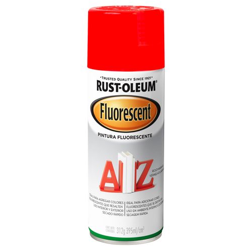 Aerosol Fluorescente Rojo-Naranja Mate 312G