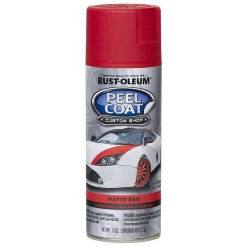 Aerosol Peel Coat Rojo Mate 312G