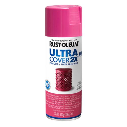 Aerosol Ultra Cover Magenta Satinado 340G