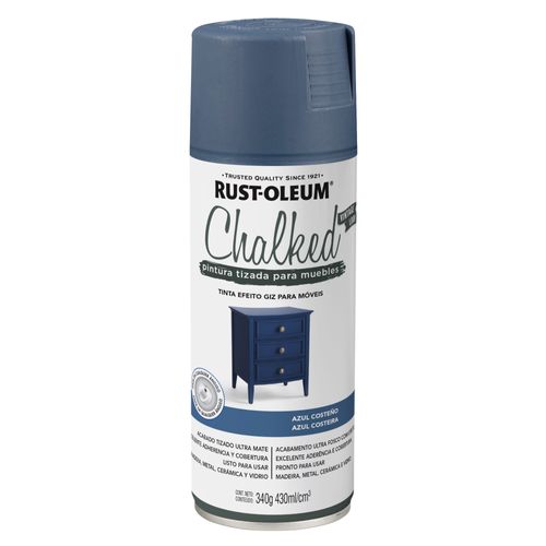 Chalked Aerosol Azul Costeño Mate 340G