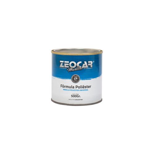 Masilla Plastica 500grs Zeocar Formula Polyester