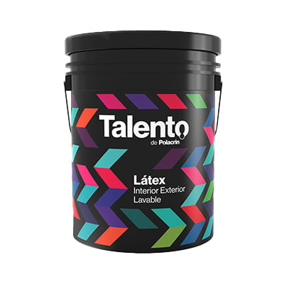 Latex Exterior Interior Talento Blanco Mate Lavable 1L