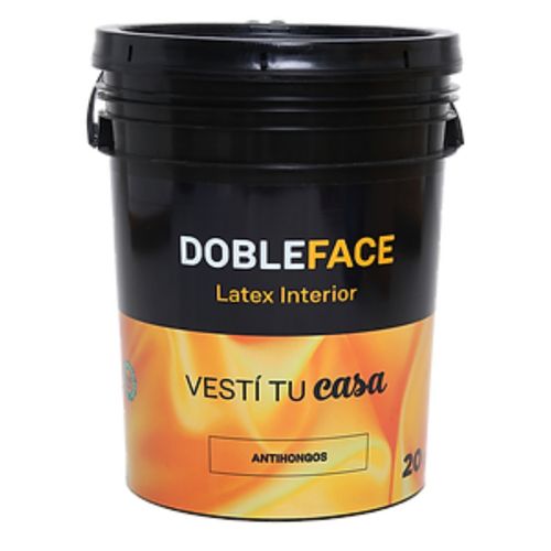 Latex Interior Doble Face Mate 4L Blanco